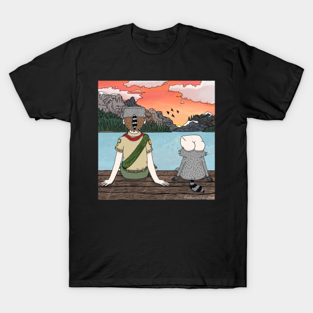 The Dock T-Shirt by Deliberately Buried